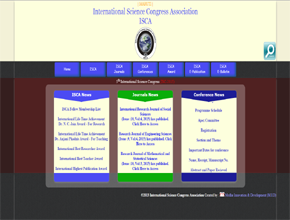 International Science Congress Association (ISCA)</h1>